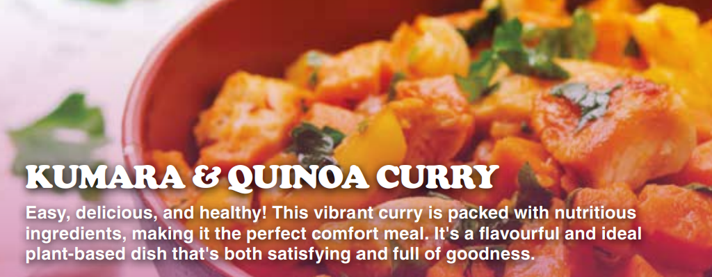KUMARA & QUINOA CURRY